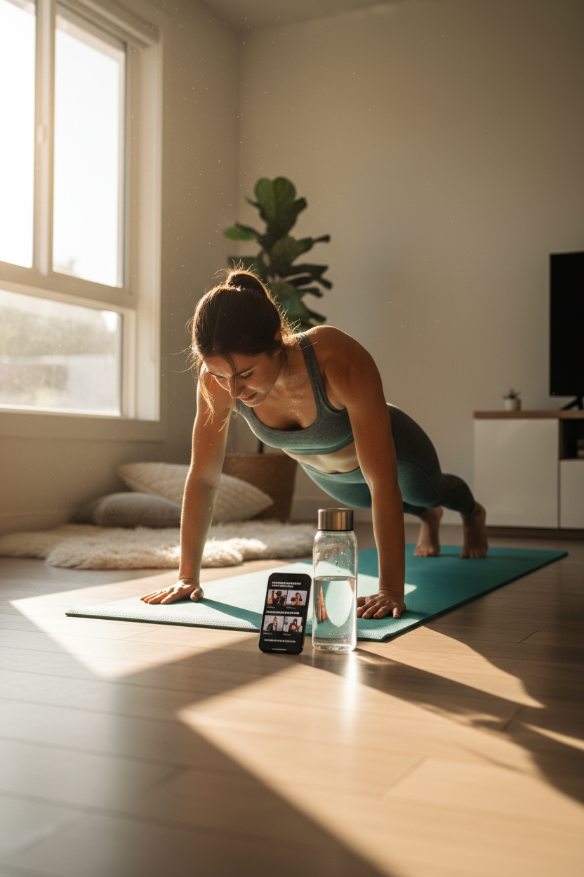 Home-Built Strength — 8-Week Bodyweight Muscle-Building Program | Instant Download