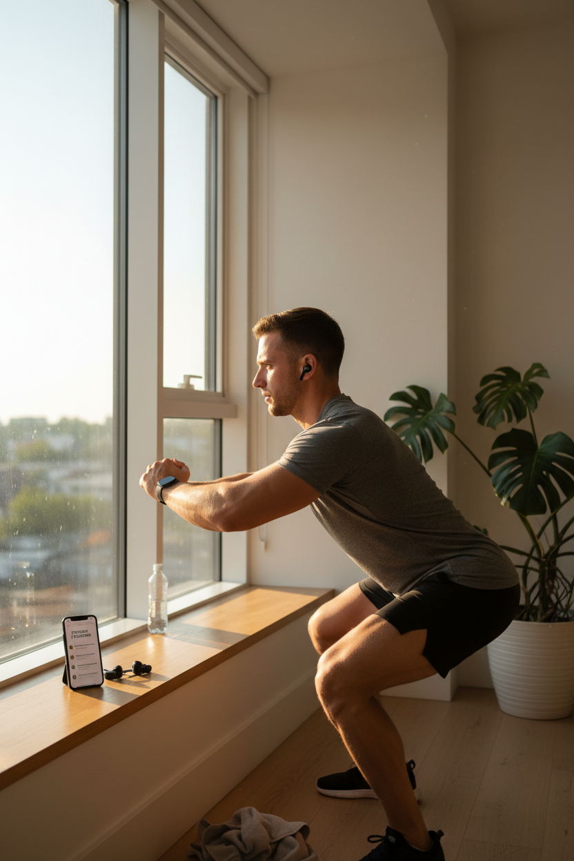 Home-Built Strength — 8-Week Bodyweight Muscle-Building Program | Instant Download